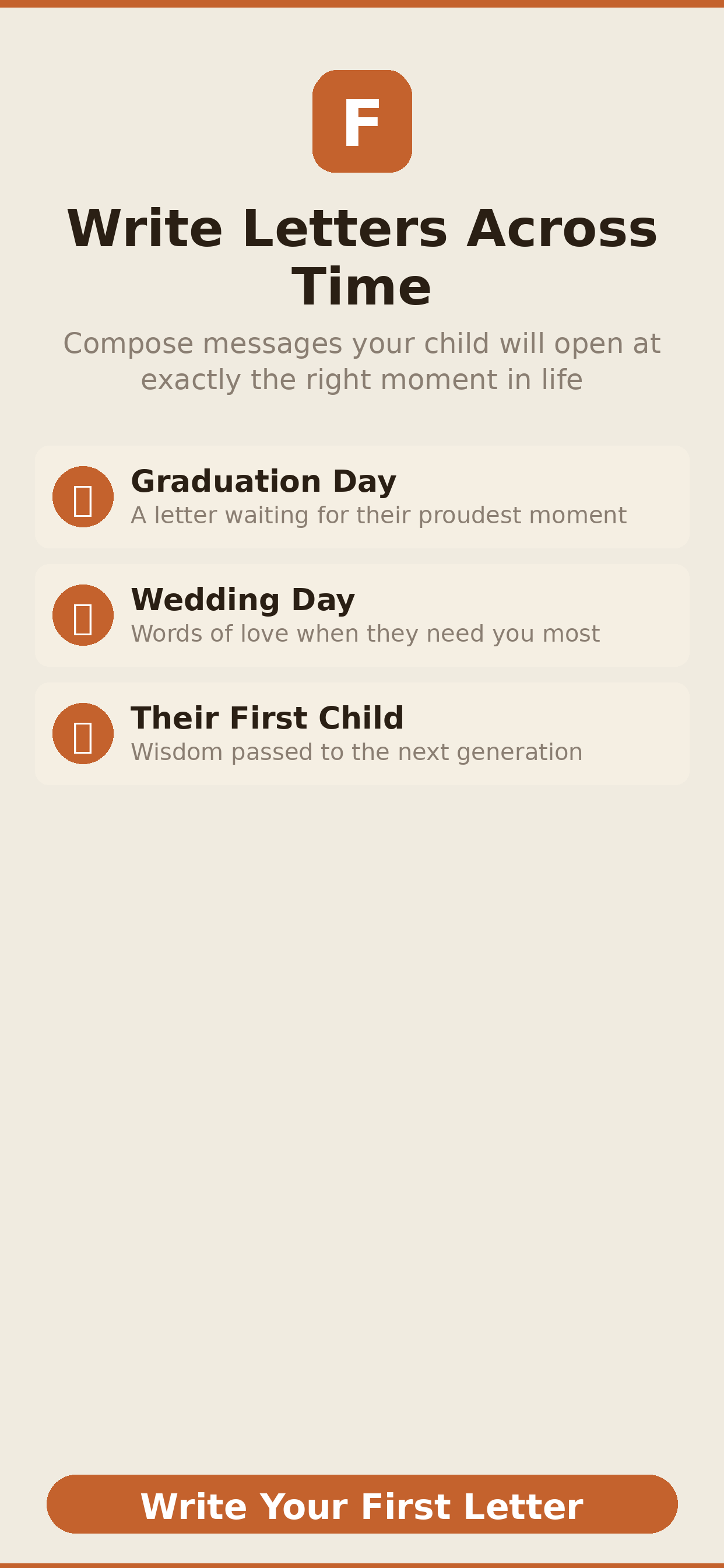Setting a future delivery date